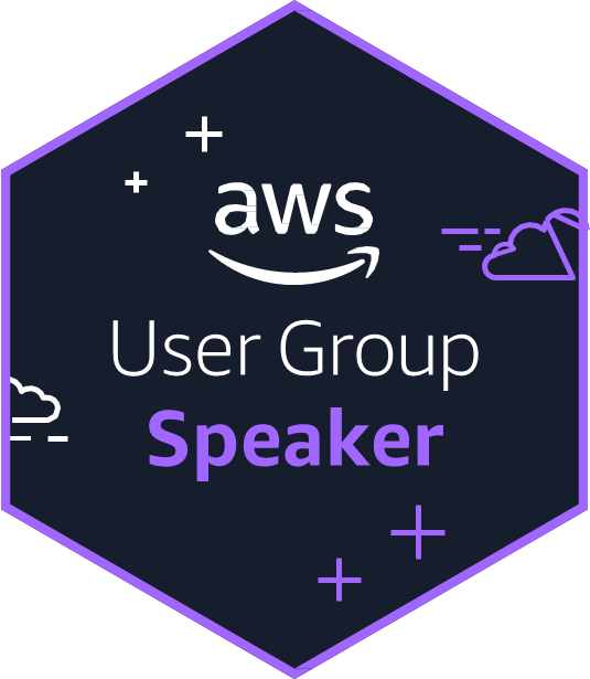 AWS User Group Speaker